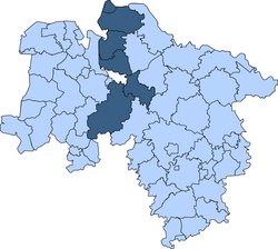 Gebietskarte der Kreisfeuerwehrverbände Oldenburg 2