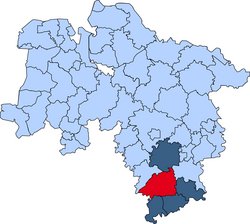 Gebietskarte der Kreisfeuerwehr Northeim