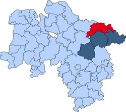 Gebietskarte der Kreisfeuerwehr Lüneburg