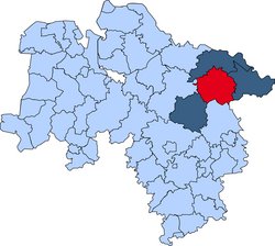Gebietskarte der Kreisfeuerwehr Uelzen