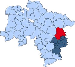 Gebietskarte der Kreisfeuerwehr Gifhorn