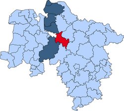 Gebietskarte der Kreisfeuerwehr Verden