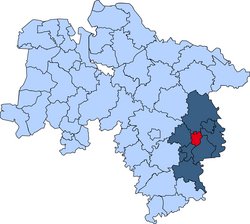 Gebietskarte der Kreisfeuerwehr Stadt Braunschweig